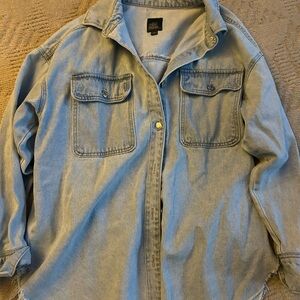 Wild Fable Light Blue Denim Shirt